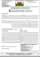 St Davids Membership Form 2010-2011